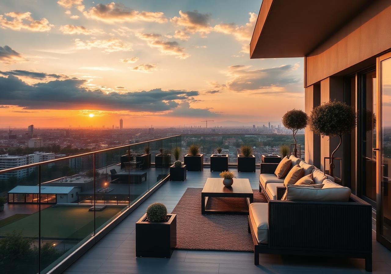 Терасата по залез